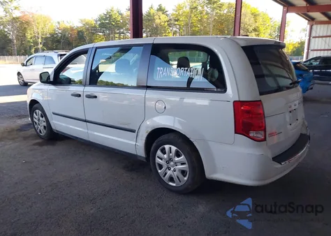 2016 Dodge Grand Caravan American Value Pkg from USA, damaged, VIN 2C4RDGBG1GR252273